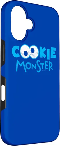 Vista 3 de Funda para iPhone 16 Sesame Street Cookie Monster Eyes