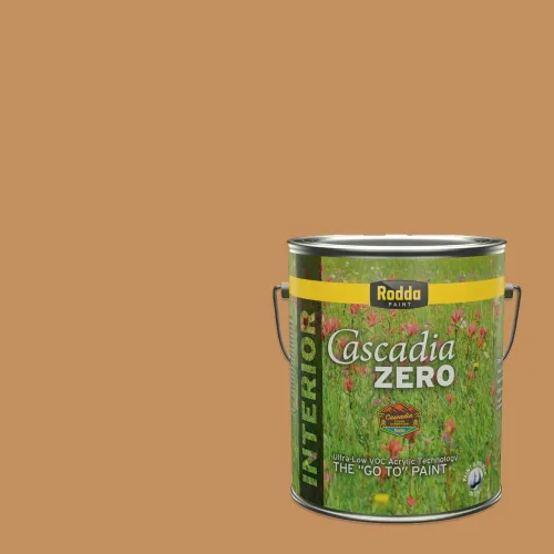 Vista 40 de Rodda Paint CASCADIA ZERO - Pintura plana e imprimación para interiores en uno, cuarto de galón, crema de ballet