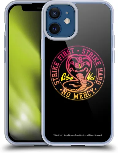 Vista 72 de Head Case Designs Funda de gel suave con licencia oficial de Cobra Kai Eagle Fang Logo Key Art compatible con Apple iPhone 7 Plus/iPhone 8 Plus