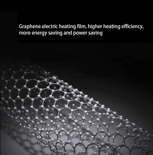Vista 2 de Alfombrillas eléctricas con calefacción de cristal de carbono, alfombra eléctrica de gran tamaño con calefacción debajo del escritorio para sala