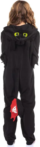 Vista 6 de INTIMO Cómo entrenar a tu traje de Dragon Union Pijama con capucha sin dientes para niños