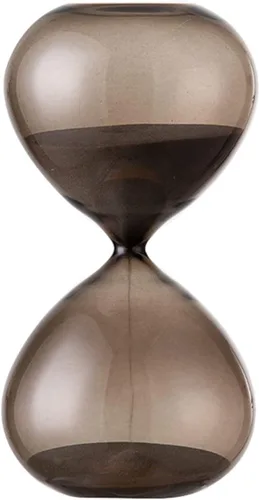 Vista 5 de Reloj de arena 15 minutos de arena temporizador azul oscuro, reloj de arena control de tiempo medición niños juegos herramientas oficina escritorio