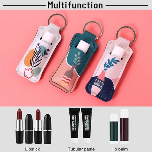 Vista 70 de COOKOOKY Chapstick - Llavero con clip para bálsamo labial