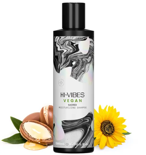 Vista 11 de MOEHAIR Hi-Vibes Champú y acondicionador de aceite de argán Infundido con aceites de aguacate, girasol y coco Limpia y nutre el cabello Juego
