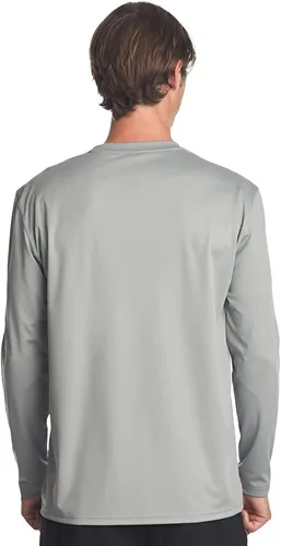 Vista 2 de Denali Performance Teaser playera manga larga con mega protección solar UV UPF 50+ para hombre