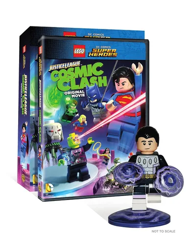 Vista 2 de LEGO DC Comics Super Heroes: Justice League: Cosmic Clash (DVD) (w/Figurine)