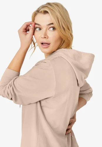 Vista 5 de Ellos Vestido tipo sudadera con capucha de talla grande para mujer
