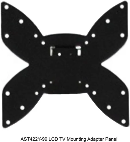 Vista 4 de Audio 2000 Ast422y - Soporte de pantalla plana LCD para televisor/monitor con trípode plegable
