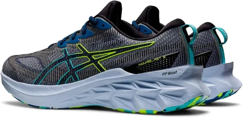 Vista 3 de ASICS Zapatillas de correr NOVABLAST 2 LE para hombre negroverde peligro
