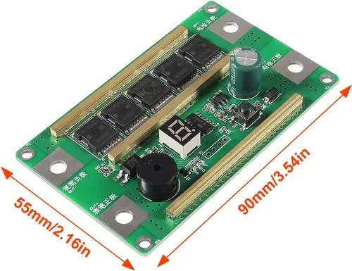 Vista 7 de Batería Almacenamiento de energía Máquina de soldadura por puntos Equipo de soldadura Soldadores por puntos DIY Pequeña placa de circuito PCB