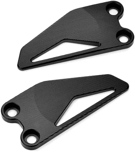 Vista 6 de motokano Accesorios de motocicleta para reposapiés delantero y trasero, juego de placas de talón compatible con KTM Duke 390 2017 18 19 20 21 2022
