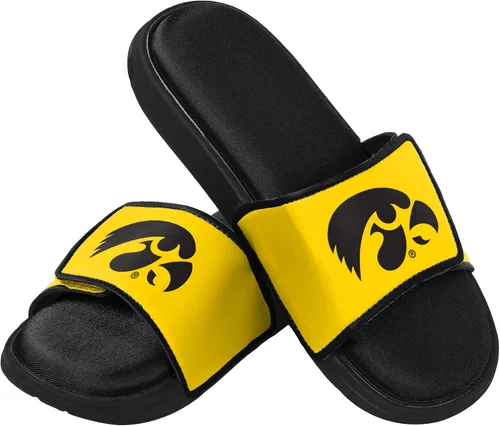 Vista 222 de FOCO Sandalias deportivas de espuma para ducha con logotipo de equipo universitario de la NCAA para hombre