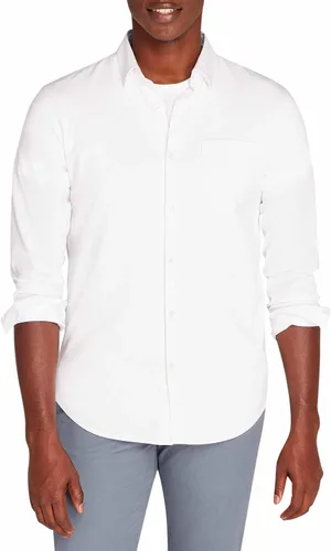 Vista 5 de Club Monaco Camisa de punto limpio de manga larga para hombre