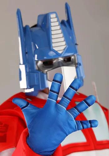 Vista 5 de Disfraz retro de Optimus Prime para adultos de talla grande
