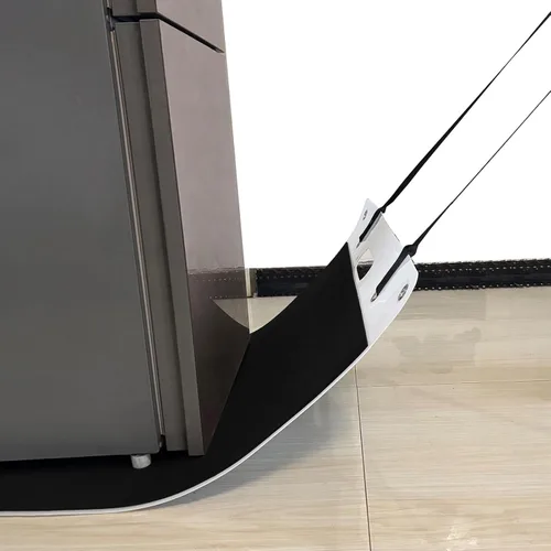 Vista 10 de Juego de 2 deslizadores grandes para muebles con correa de tracción, deslizadores móviles de electrodomésticos, deslizadores de muebles resistentes
