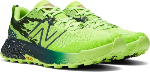 Vista 7 de New Balance Tenis de correr Fresh Foam X Hierro V7 para mujer, Pixel VerdeÍndigo Natural