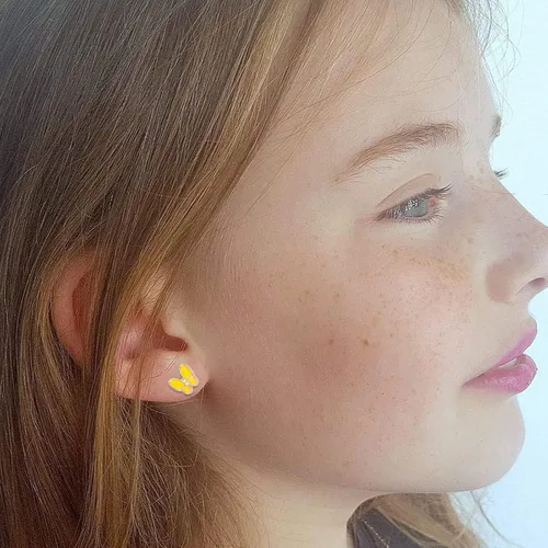 Vista 7 de NEWITIN 20 pares40 pares60 pares80 pares de aretes coloridos y lindos aretes hipoalergénicos de acero inoxidable para niñas y mujeres