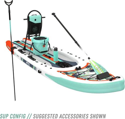Vista 5 de BOTE ProRider Aero Inflable Pesca SUP Placa de accionamiento de pedal