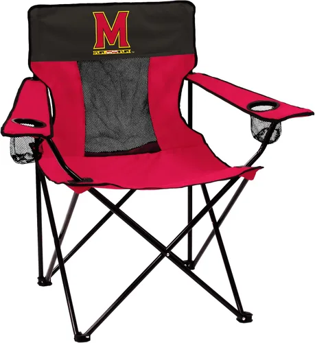 Vista 46 de Logo Brands NCAA Alabama Crimson Tide Elite Silla Portátil - Silla premium para exteriores con portavasos, marco de acero con recubrimiento