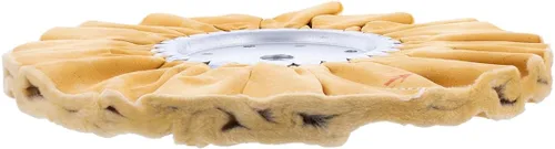 Vista 4 de United Pacific & Keystone Polishing 90030 Pulidor de vías respiratorias tratado amarillo de 10 pulgadas – Cenador de 5/8 pulgadas y 1/2 pulgadas