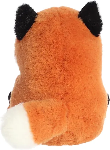 Vista 4 de Aurora® Round Rolly Pet™ Finley Fox™ - Adorable compañero - Diversión sobre la marcha, naranja, 5 pulgadas
