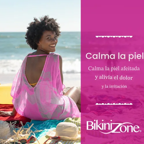 Vista 3 de Bikini Zone - Gel para después del afeitado con lidocaína y alivio para salpullidos del rastrillo, 1 onza, 1 paquete