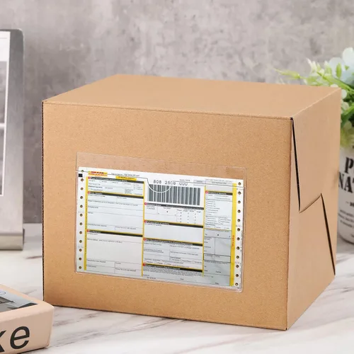 Vista 6 de Paquete de 30 bolsillos autoadhesivos para tarjetas de índice, con apertura superior, tarjetero ideal para organizar y proteger tus tarjetas