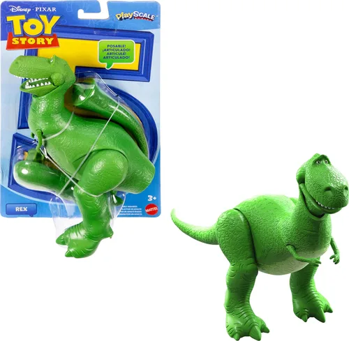 Vista 8 de Mattel Figuras de acción de Toy Story de Disney y Pixar de 7 pulgadas, personajes clave de escala de juego, 8 articulaciones más posables con diseño