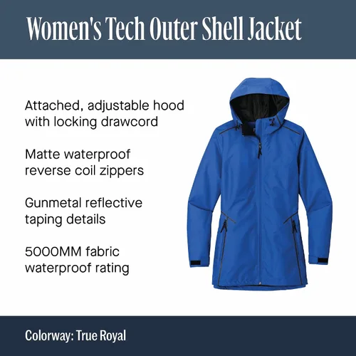 Vista 3 de Port Authority Chaqueta exterior para mujer con tecnología colectiva