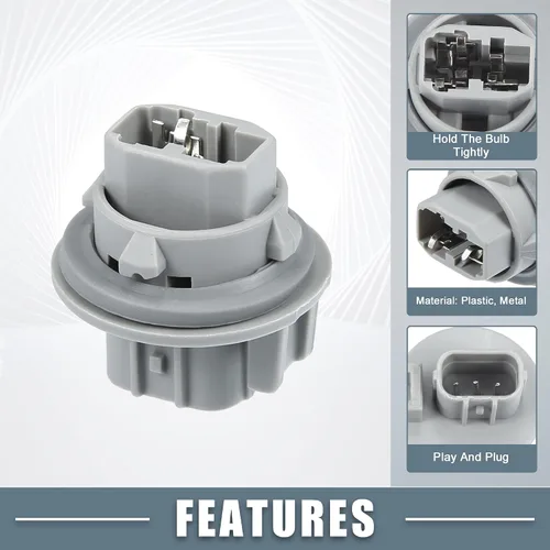 Vista 3 de Señal de giro 33302S5AA01 bombilla para Acura RDX 2007-2015 plástico gris
