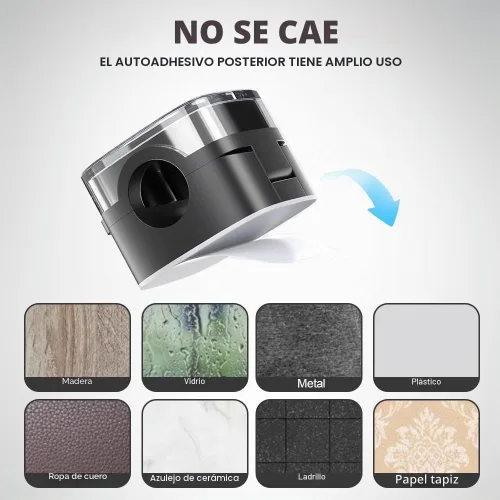 Vista 5 de Paquete de 6 clips magnéticos para organizar cables, nuevo organizador de cables magnéticos 2024, soporte de almacenamiento de cables de carga USB