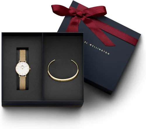 Vista 4 de Daniel Wellington Paquete Petite 28 Acero Inoxidable Oro, Oro, Classic