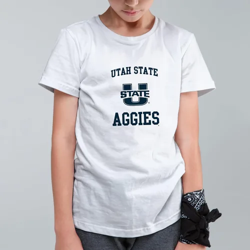 Vista 669 de NCAA Arch Logo, camiseta juvenil color del equipo, universidad - universidad