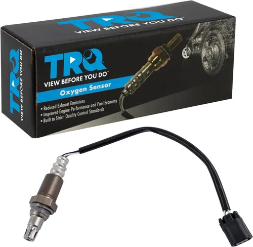 Vista 138 de TRQ Sensor de Oxígeno O2 de 4 Hilos de Banda Estrecha Compatible con VW Atlas 2.0L 2018-21, VW GTI 2.0L 2016-18, Audi A3 Quattro 2.0L 2015-18, VW