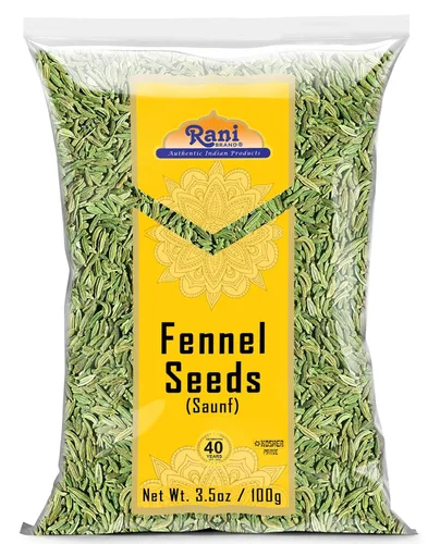 Vista 12 de Rani Semillas de hinojo Lucknowi (hinojo pequeño fino) especias enteras 7 onzas (7.05 oz) ~ Todo natural Apto para gluten Sin OMG Vegano