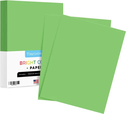 Vista 16 de Papel de color azul brillante liso de 8.5 x 11 pulgadas, para la escuela, la oficina y el hogar, manualidades navideñas, artes y manualidades, sin