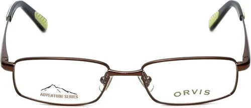 Vista 2 de Orvis Designer Eyeglasses Flight in Brown-Green 1.969in DEMO LENS