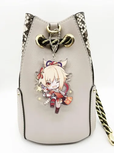 Vista 22 de YJacuing Genshin Impact - Figura de llavero de acrílico