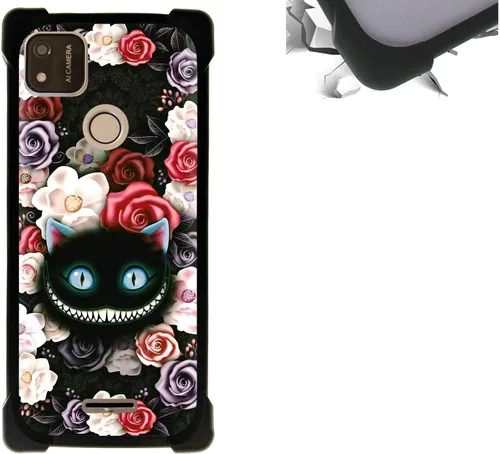 Vista 74 de jioeuinly Funda compatible con ZTE Blade X1 5G Phone Case PC Backplane + cubierta de silicona suave marco XSH