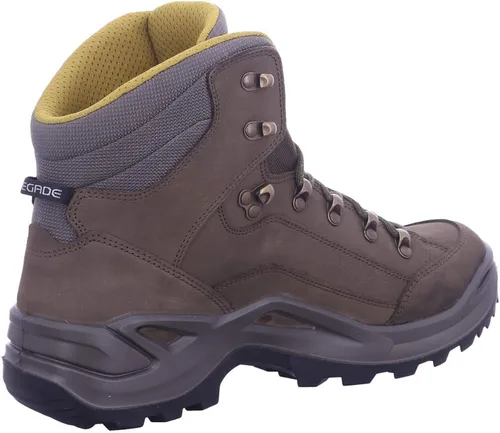 Vista 4 de Lowa Renegade GTX Mid - Botas de senderismo para hombre, Azul antracita., 6