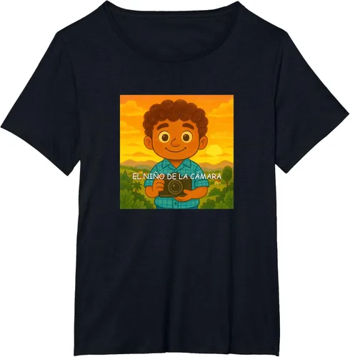 Vista 77 de Camiseta El Niño de la Cámara – Diseño Oficial del Cuento Ilustrado