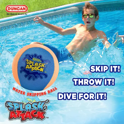 Vista 5 de Duncan Toys Splash Attack XL - Pelota de salto de agua, colores variados