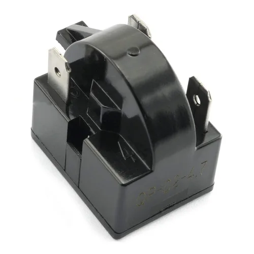 Vista 2 de RLECS 2pcs 3 Pin Coolers Compresor Starter QP-02-4.7 PTC Refrigerador Start Relay 4,7 ohm