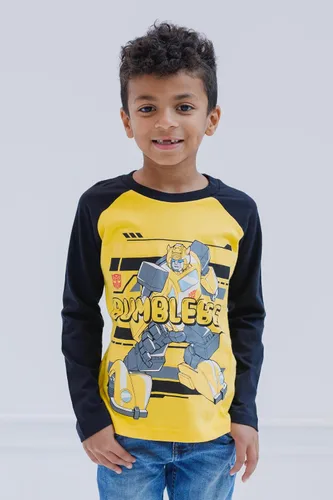 Vista 2 de Transformers Optimus Prime Bumblebee - Paquete de 2 camisetas para niños pequeños y grandes