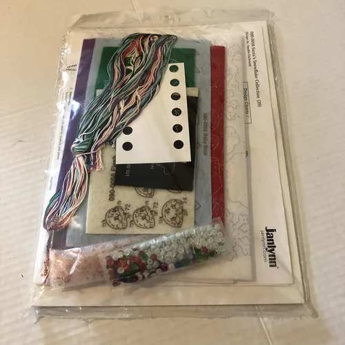 Vista 2 de Janlynn – Kit para cuadro de punto de cruz, diseño de mujer