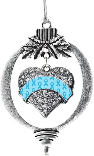 Vista 89 de Inspired Silver - Adorno con dije de hermana gemela - Adornos navideños de plata con circonitas cúbicas