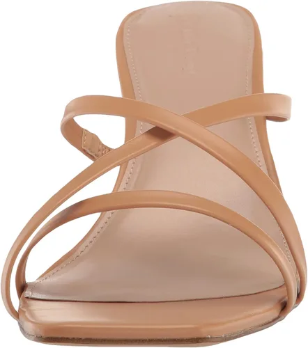 Vista 2 de The Drop Amelie - Sandalias de tacón cuadrado con tiras para mujer