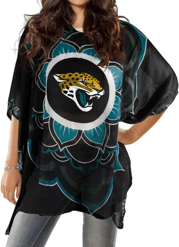 Vista 16 de Caftán de la NFL, Rojo, talla única Se ajusta a la mayoría