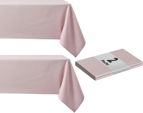 Vista 66 de maxmill Mantel cuadrado de jacquard resistente a las manchas, impermeable, resistente a las arrugas, lavable, suave, mantel decorativo de tela