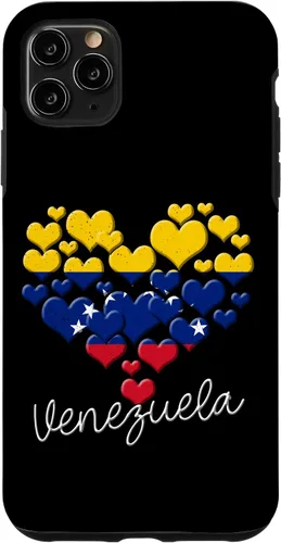 Vista 13 de Funda para iPhone 17 con diseño de corazón hispano con bandera venezolana con orgullo de Venezuela